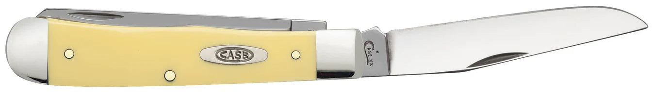 CASE TRAPPER 2 BLADE 4 1/8" YELLOW SYNTHETIC