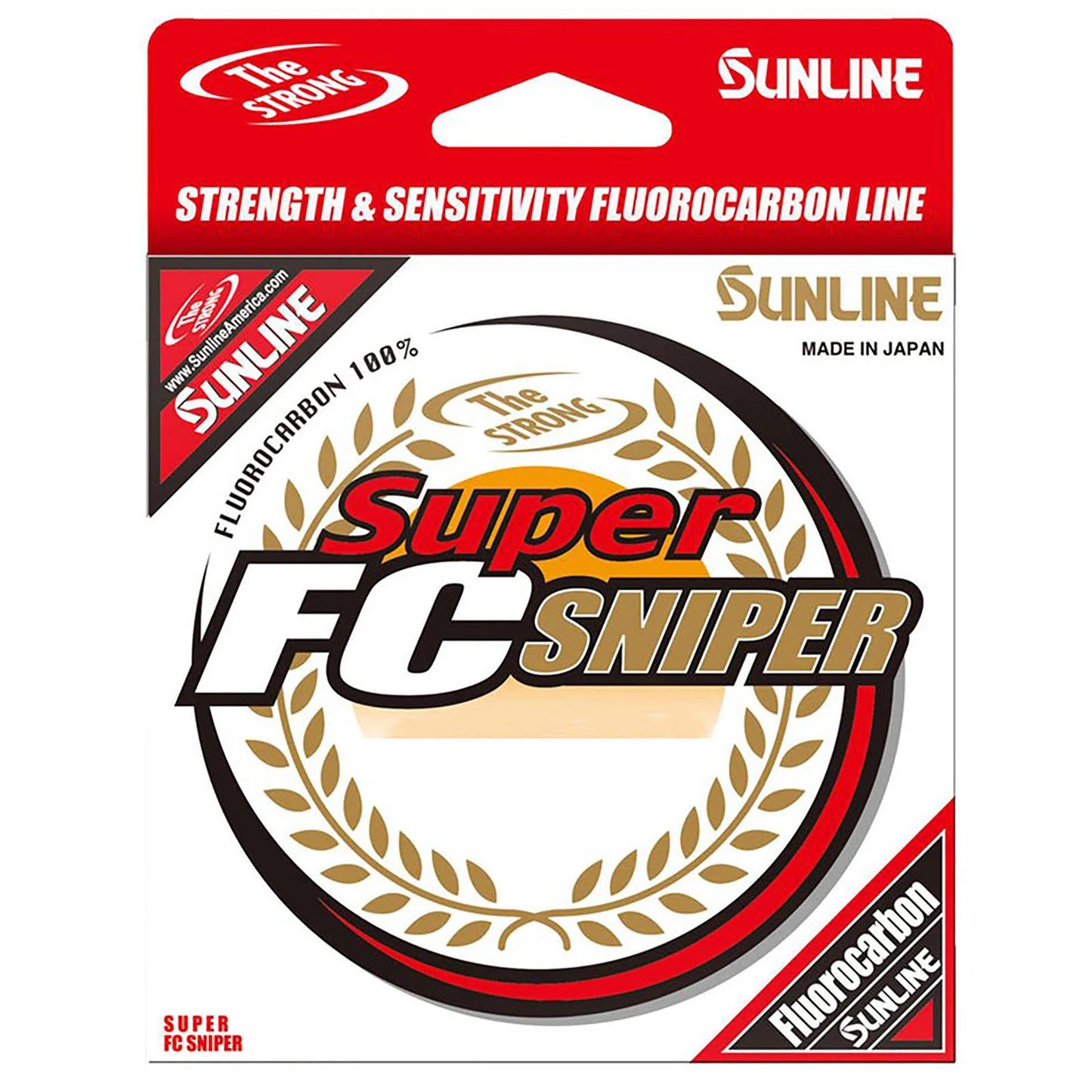 SUNLINE SUPER FC SNIPER 200 YD NATURAL CLEAR 14LB