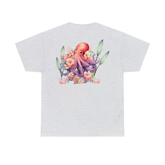 GFC Hibiscus & Octopus Tee