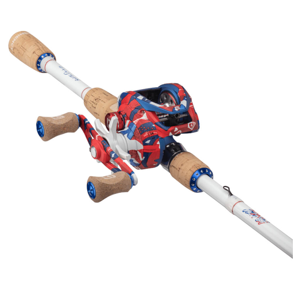 PROFISHIENCY KRAZY AMERICANA BAITCAST COMBO 7'