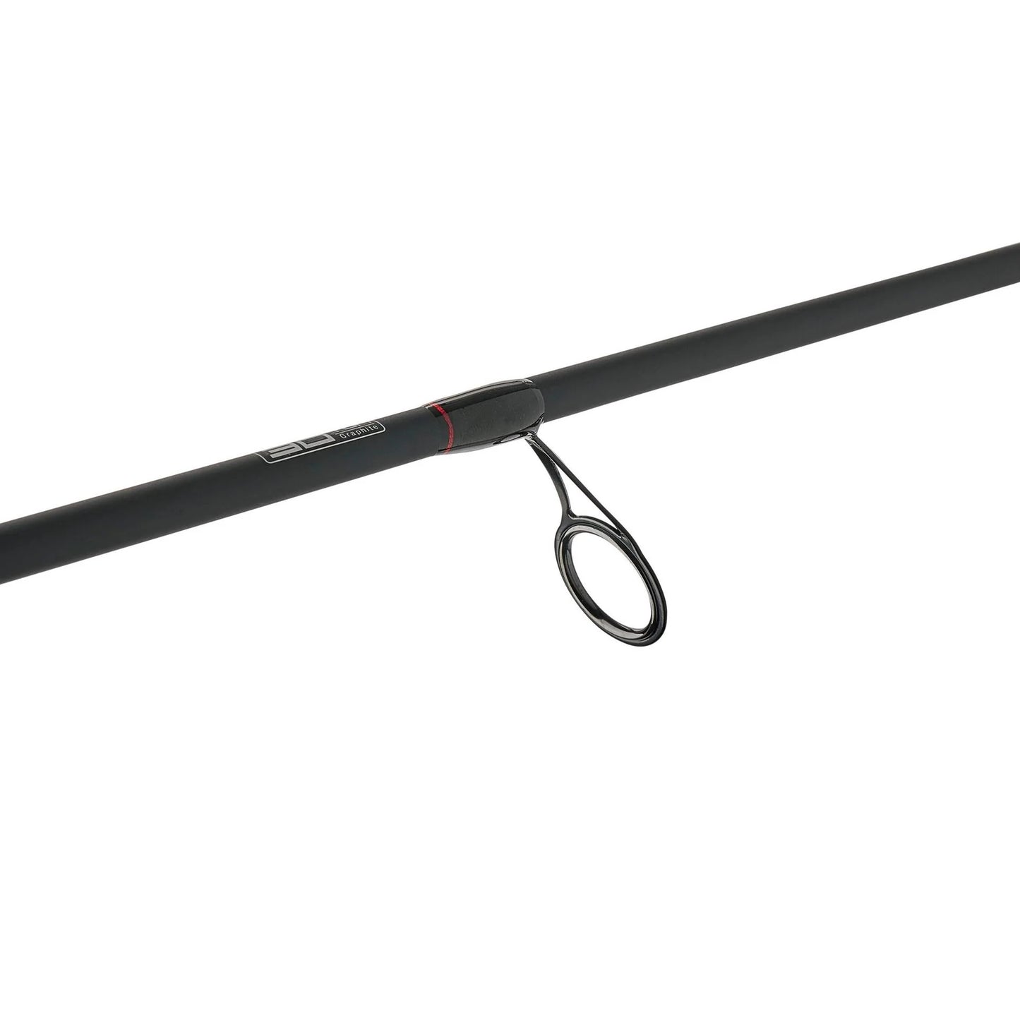 Fishing rod on a white background