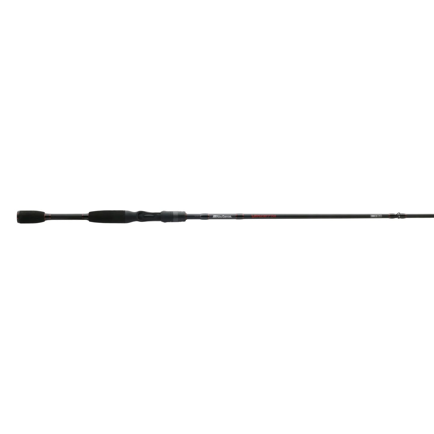 Fishing rod on a white background
