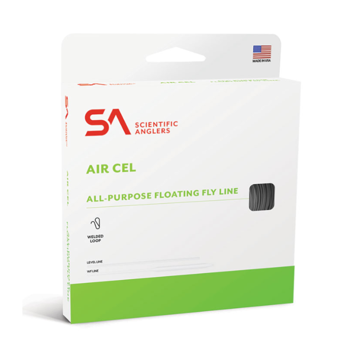 AIR CEL FLY LINE LEVEL GREEN FLOATING 24 YARDS 185GR / 12,0G