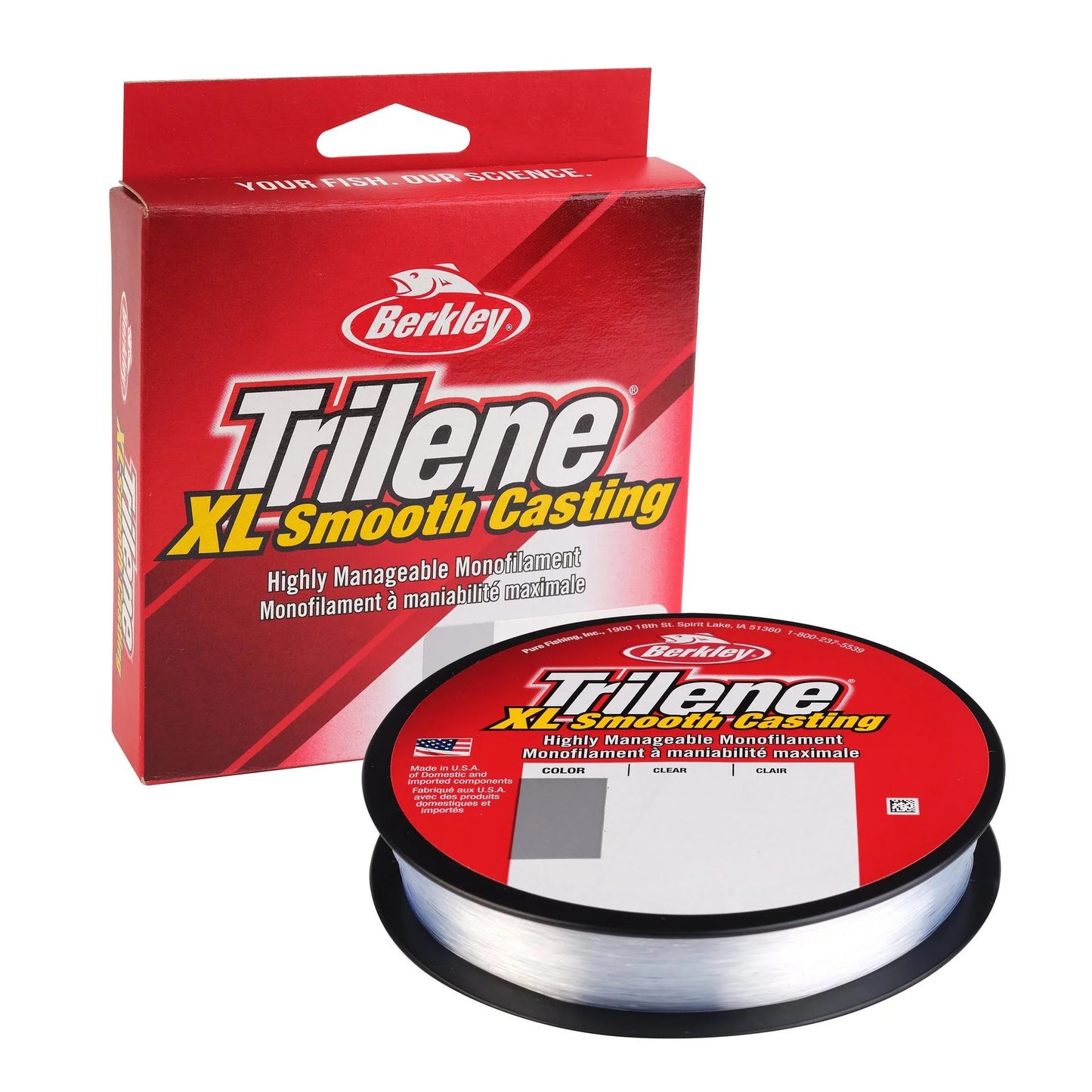 BERKLEY TRILENE XL CLEAR 4# 330YD