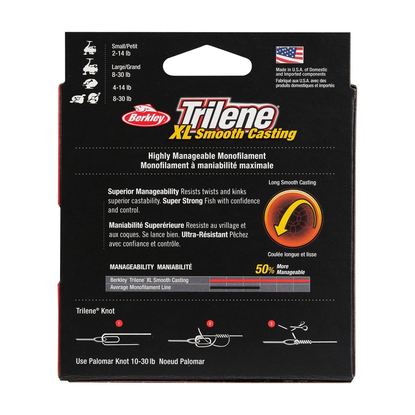 BERKLEY TRILENE XL CLEAR 8# 110YDS