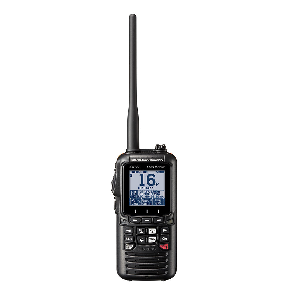 STANDARD HORIZON HX891BT HANDHELD VHF W/BLUETOOTH - BLACK