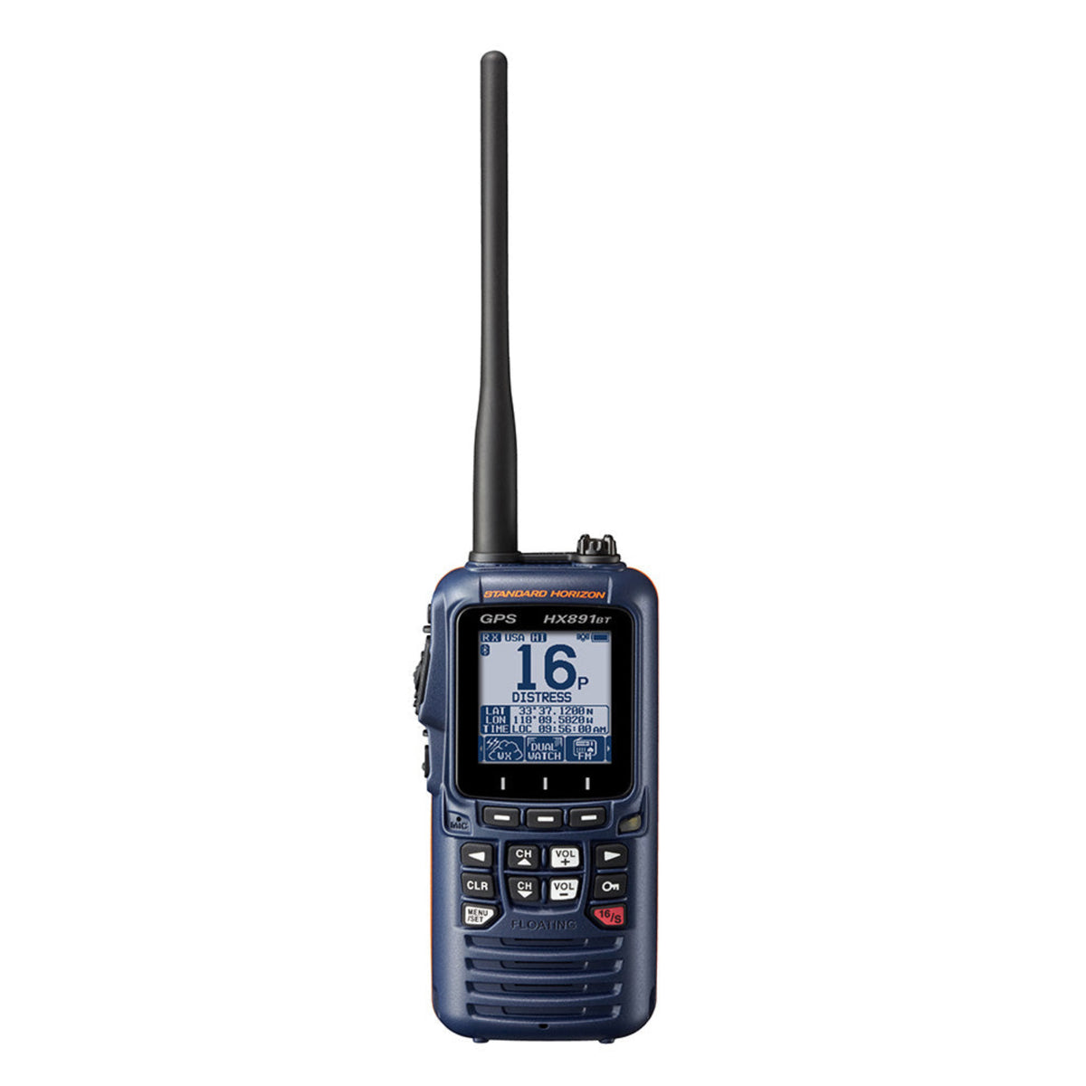 STANDARD HORIZON HX891BT HANDHELD VHF W/BLUETOOTH - NAVY BLUE