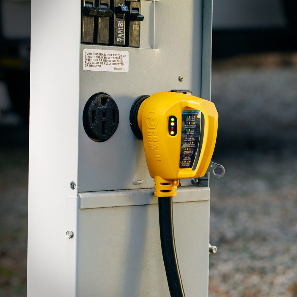 CAMCO POWER GRIP RV 12” 30 AMP CIRCUIT ANALYZER DOGBONE