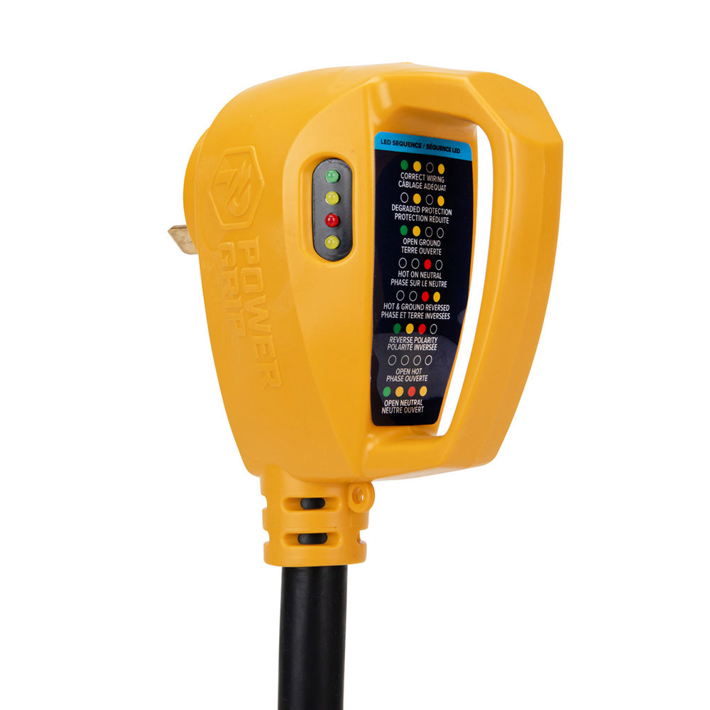 CAMCO POWER GRIP RV 12” 30 AMP CIRCUIT ANALYZER DOGBONE
