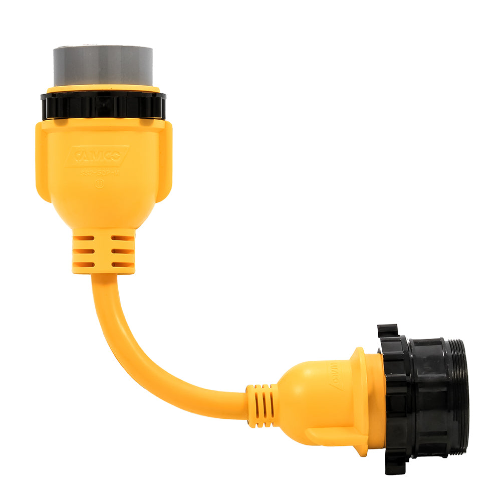 CAMCO 50AM/30AF POWER GRIP MARINE 12" LOCKING ADAPTER - M-LOCK/F-LOCKING ADAPTER