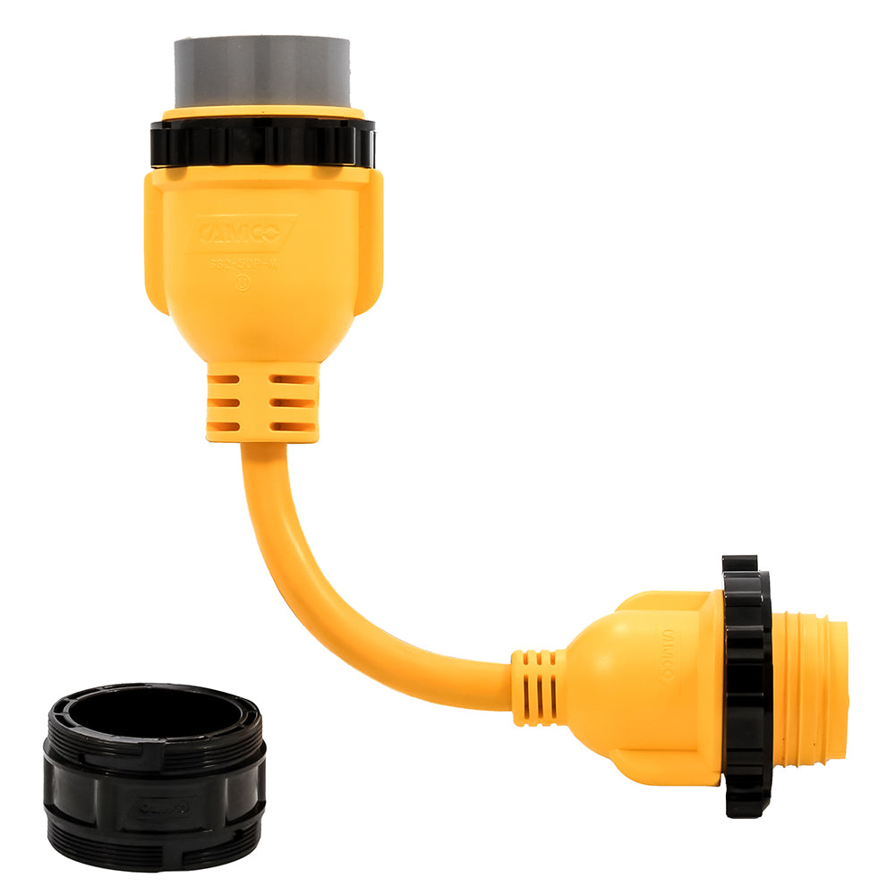 CAMCO 50AM/30AF POWER GRIP MARINE 12" LOCKING ADAPTER - M-LOCK/F-LOCKING ADAPTER