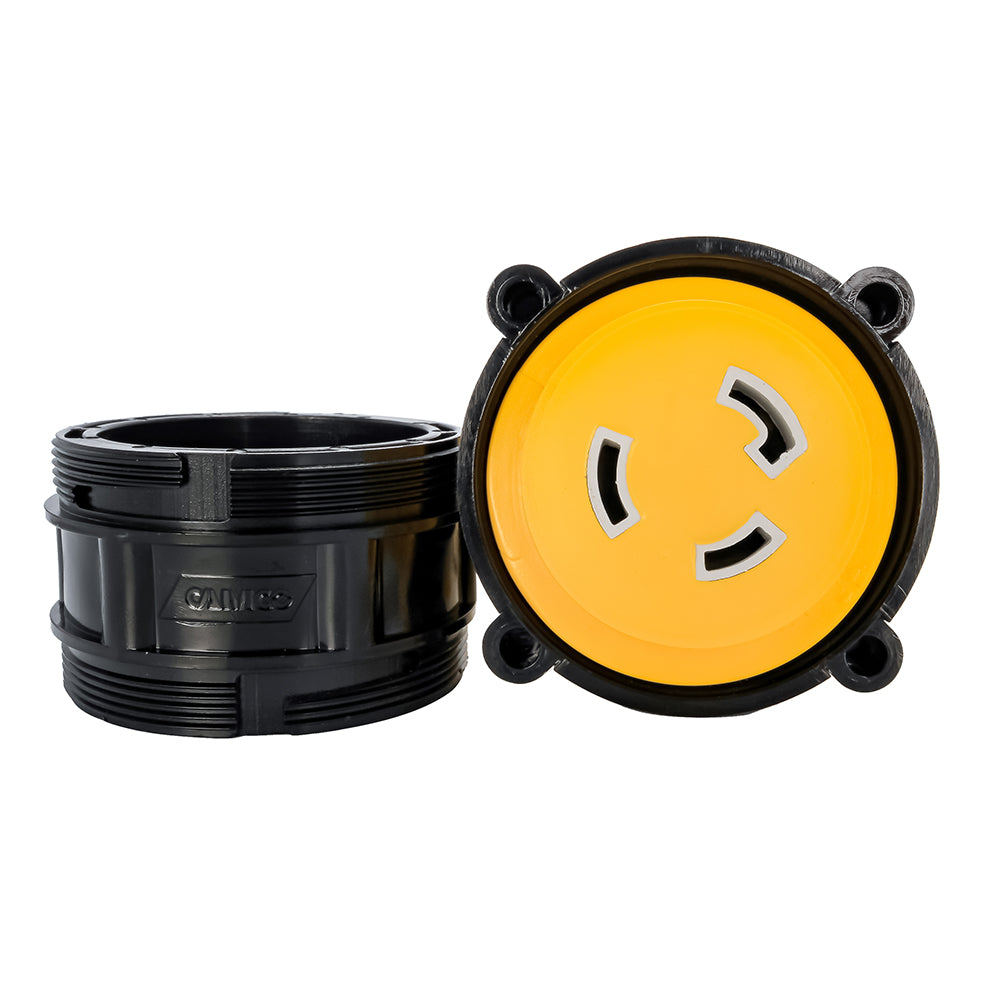 CAMCO 50AM/30AF POWER GRIP MARINE 12" LOCKING ADAPTER - M-LOCK/F-LOCKING ADAPTER