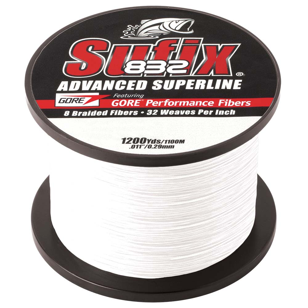 SUFIX 832® ADVANCED SUPERLINE BRAID - 20LB - GHOST - 1200 YDS