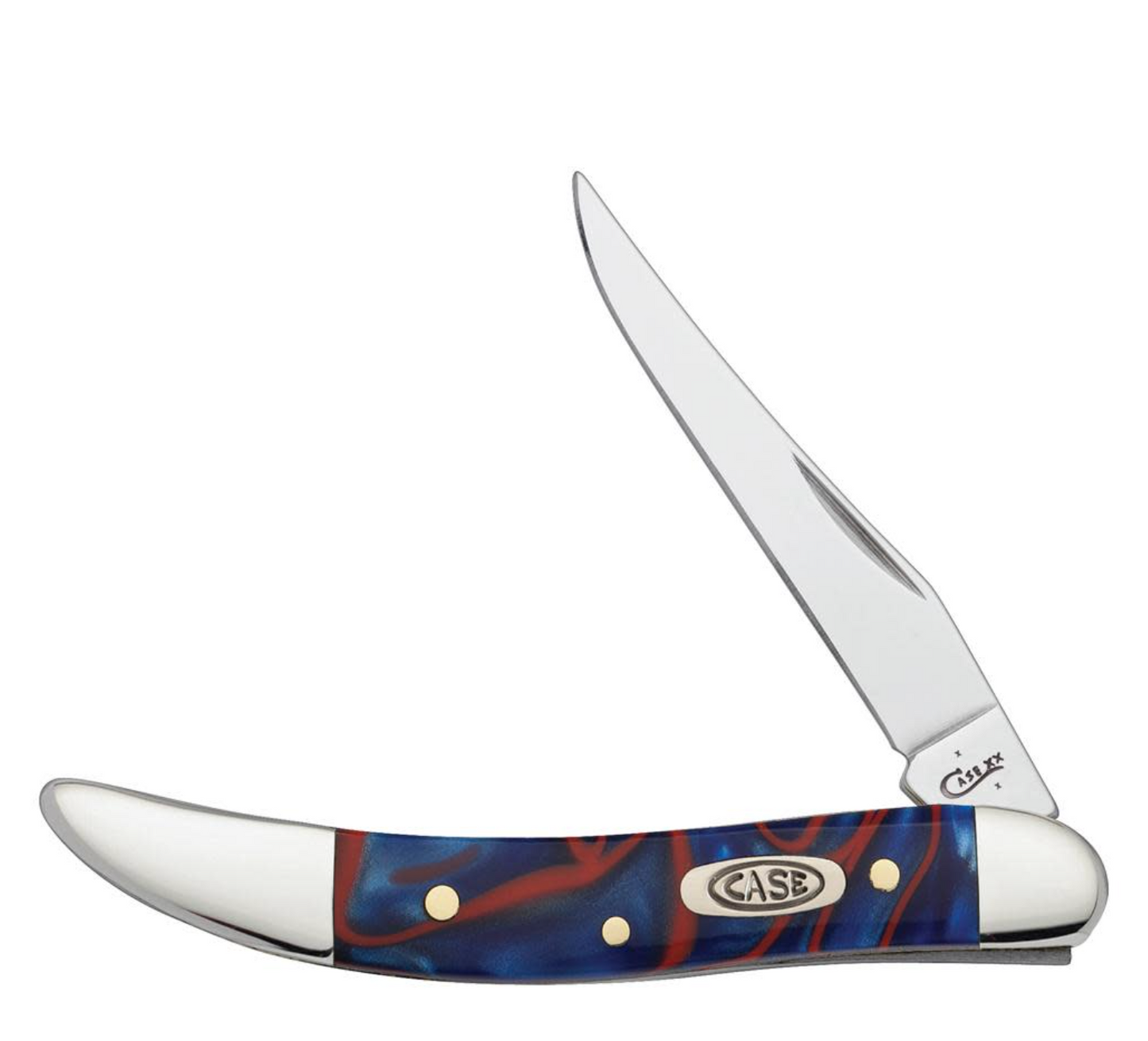 CASE TEXAS TOOTHPICK SMALL 1 BLADE 3" PATRIOTIC