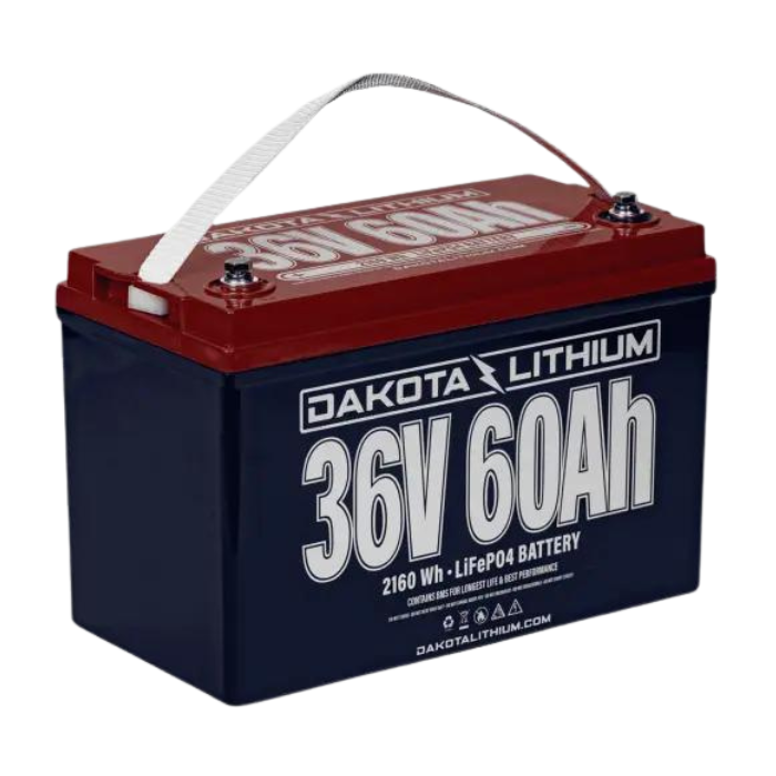 DAKOTA LITHIUM 36V 60AH DEEP CYCLE LIFEPO4 SINGLE BATTERY