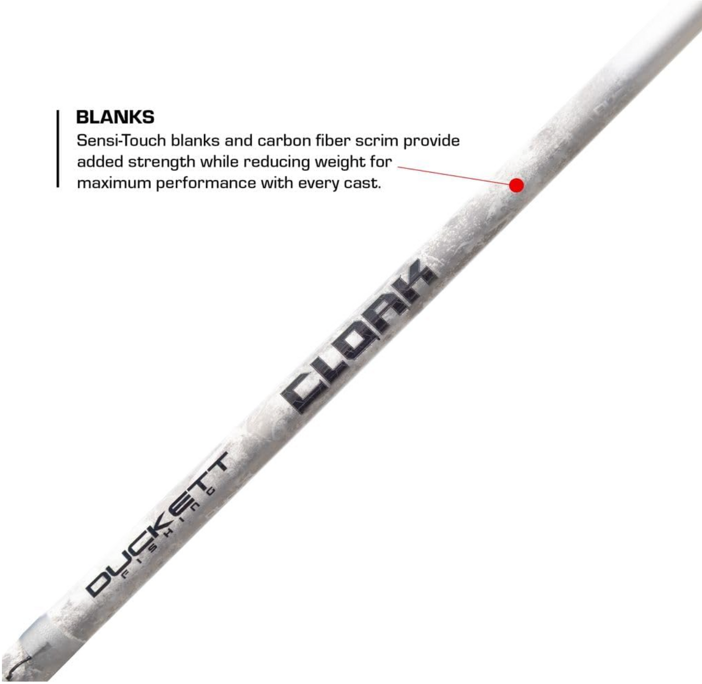 DUCKETT CLOAK SPINNING ROD MH FAST 7'