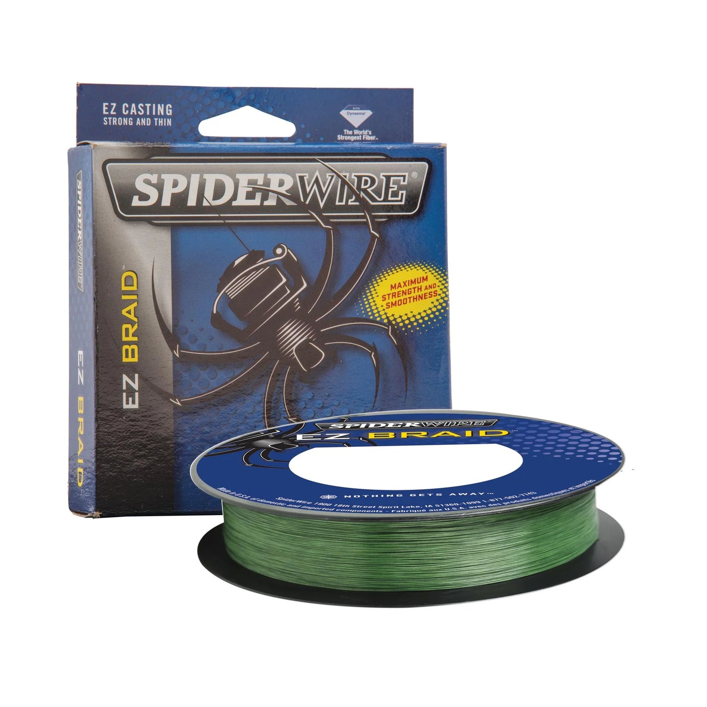 BERKLEY SPIDERWIRE EZ-BRAID 50# GREEN 110YDS