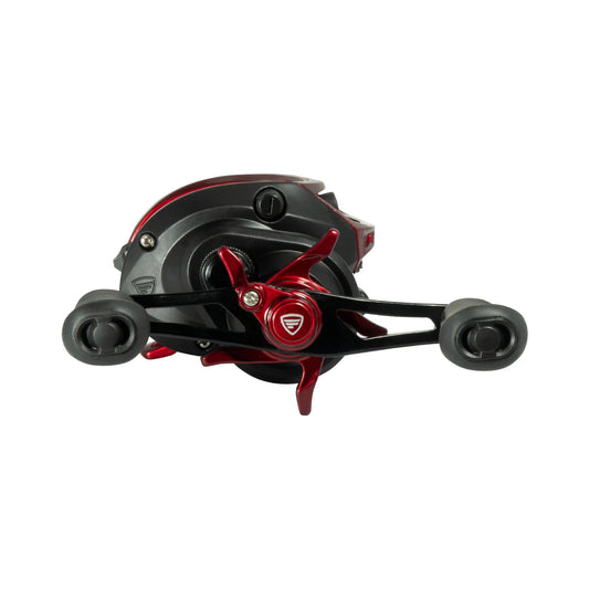 FAVORITE FIRE RED/BLACK CASTING REEL