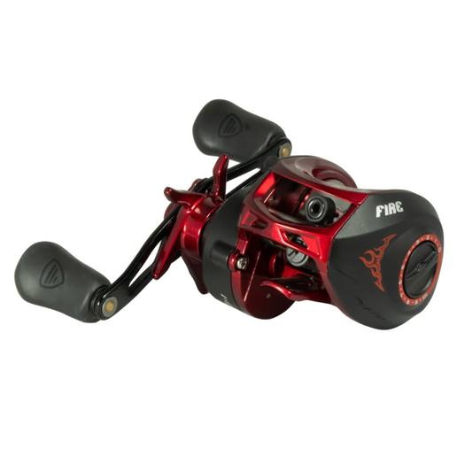 FAVORITE FIRE CASTING REEL RED/BLACK 6.4:1 RH