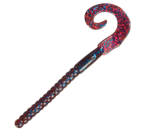 BERKLEY POWERBAIT POWER WORMS 12" BLUE FLECK 5PK