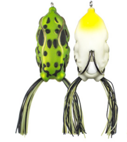 LUNKERHUNT COMPACT FROG 2.25" 1/2OZ GREEN TEA