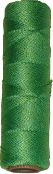 WALLACE CORDAGE TWINE GREEN BRAID 1/4LB #24-260#