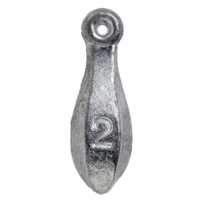 BULLET WEIGHT BANK SINKER 5# BAG 2OZ 40CT