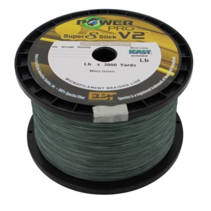 POWERPRO SUPER 8 SLICK V2 MOSS GREEN 30# 1500YDS