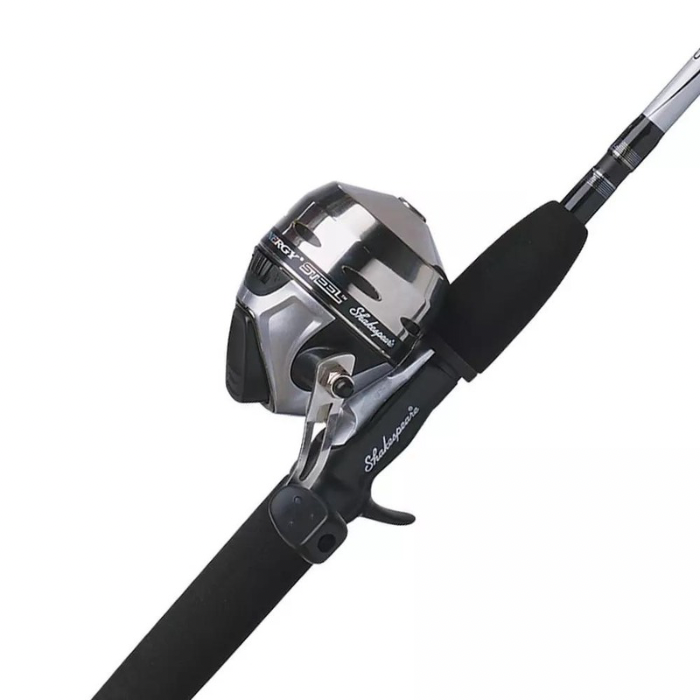 SHAKESPEARE SYNERGY STEEL SPINCAST COMBO 2PC M 6'