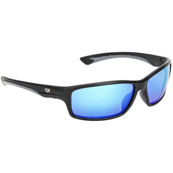 STRIKE KING PLUS POLARIZED SUNGLASSES BLACK/BLUE