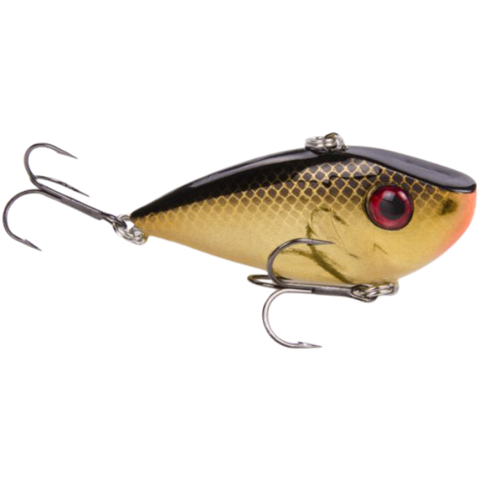 STRIKE KING RED EYED SHAD 1/2 OZ GOLD BLACK