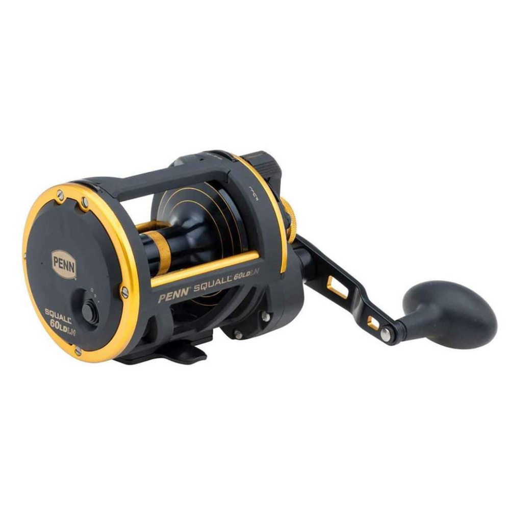 PENN SQUALL SQL60LD 4.3:1 LEVER DRAG CONVENTIONAL REEL