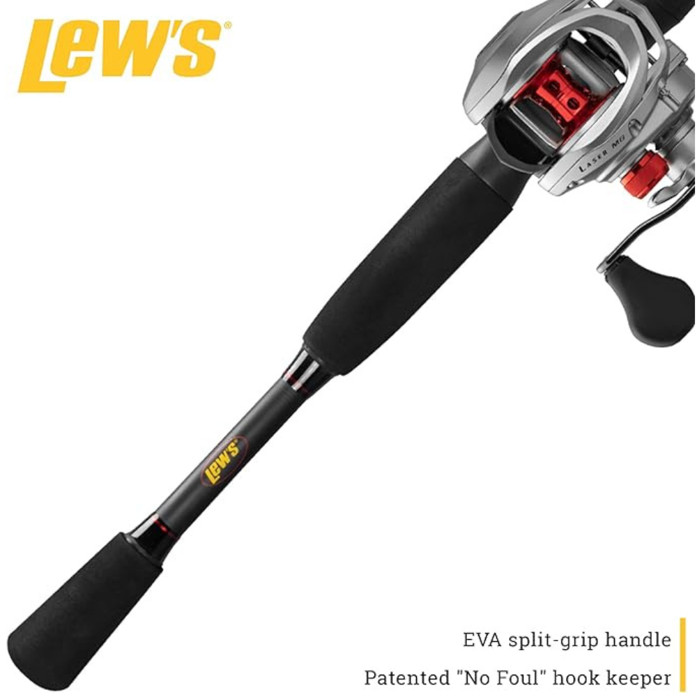 LEWS LASER MG BAITCAST COMBO 6’6” RH