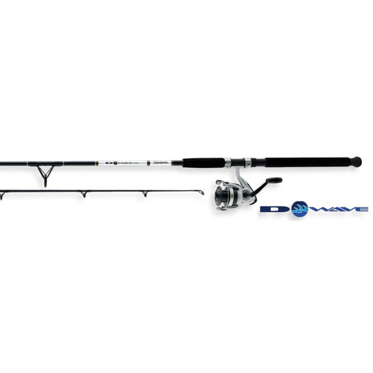 DAIWA WAVE 2-PIECE 7’ SALTWATER SPINNING COMBO