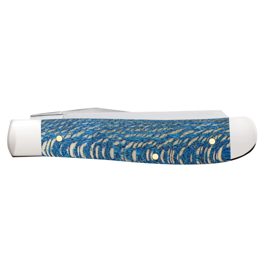 CASE TRAPPER MINI 2 BLADE 3.5" - BLUE SYCAMORE