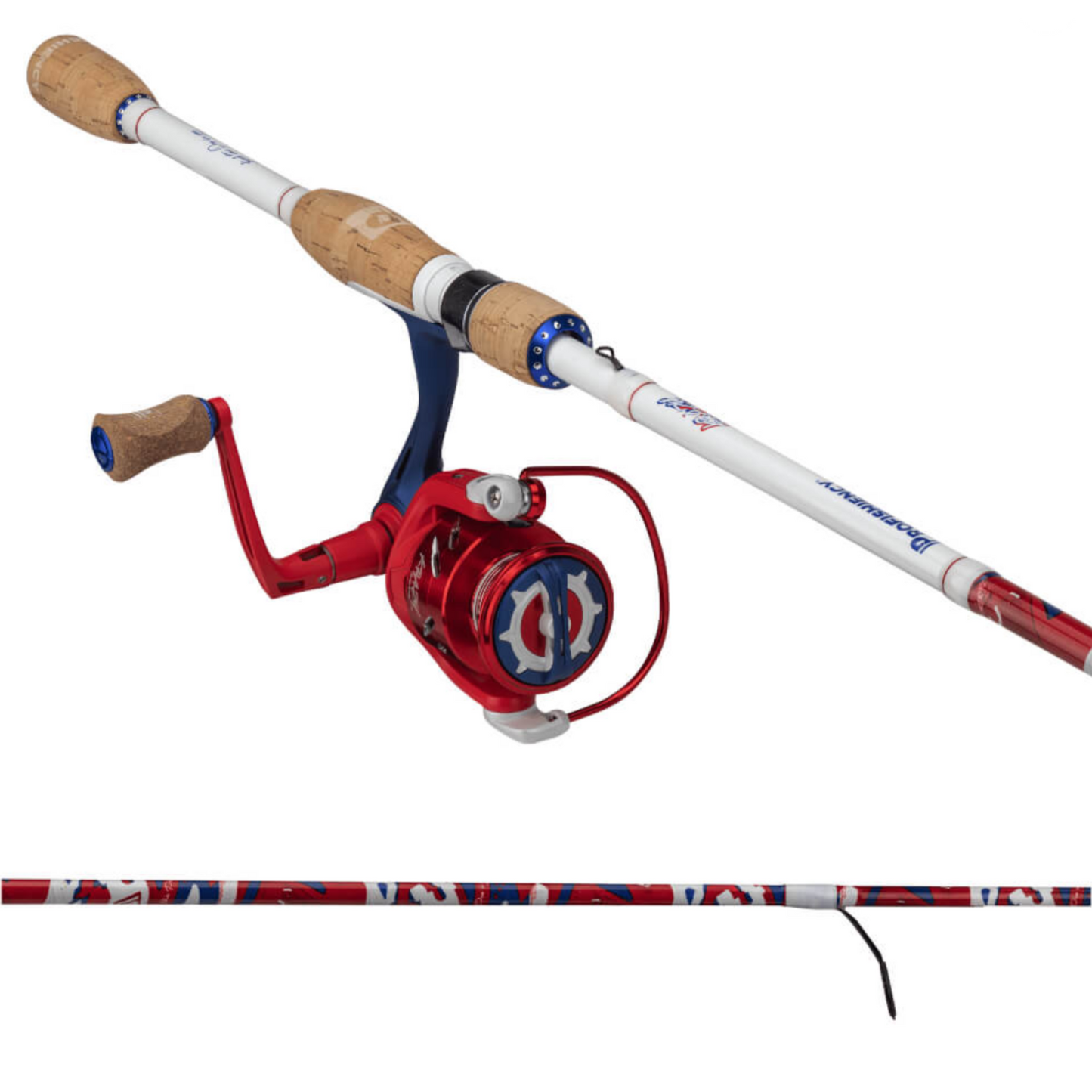 PROFISHIENCY KRAZY AMERICANA SPINNING COMBO 1PC M 7'