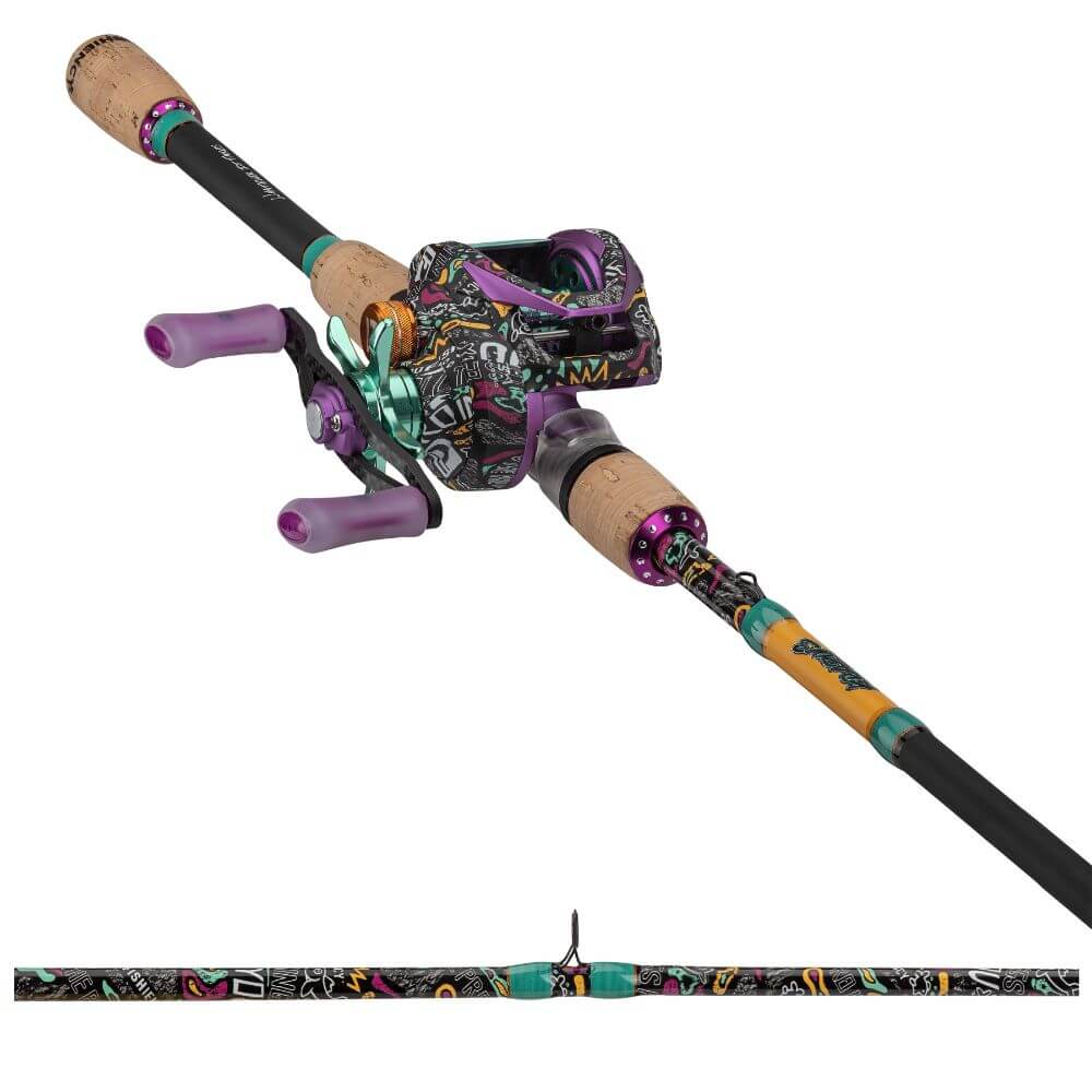 PROFISHIENCY KRAZY 3 BAITCAST COMBO RIGHT 7'
