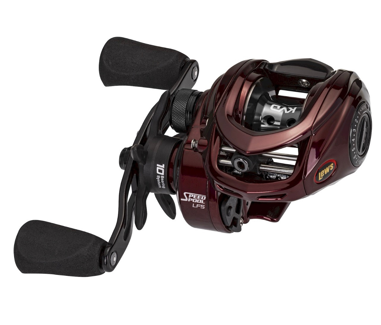 LEW'S KVD SS LFS BAITCAST REEL 10BB 6.2