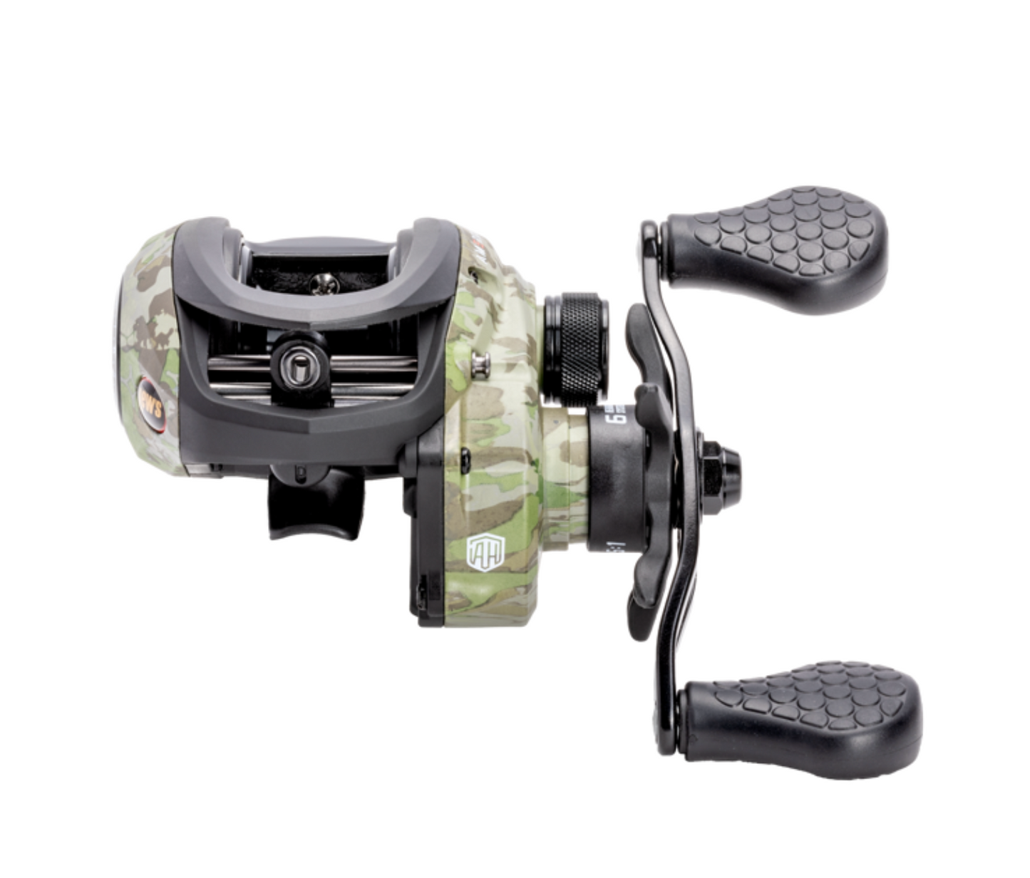 LEW'S AMERICAN HERO CAMOU (GEN 2) BAITCAST REEL - LH