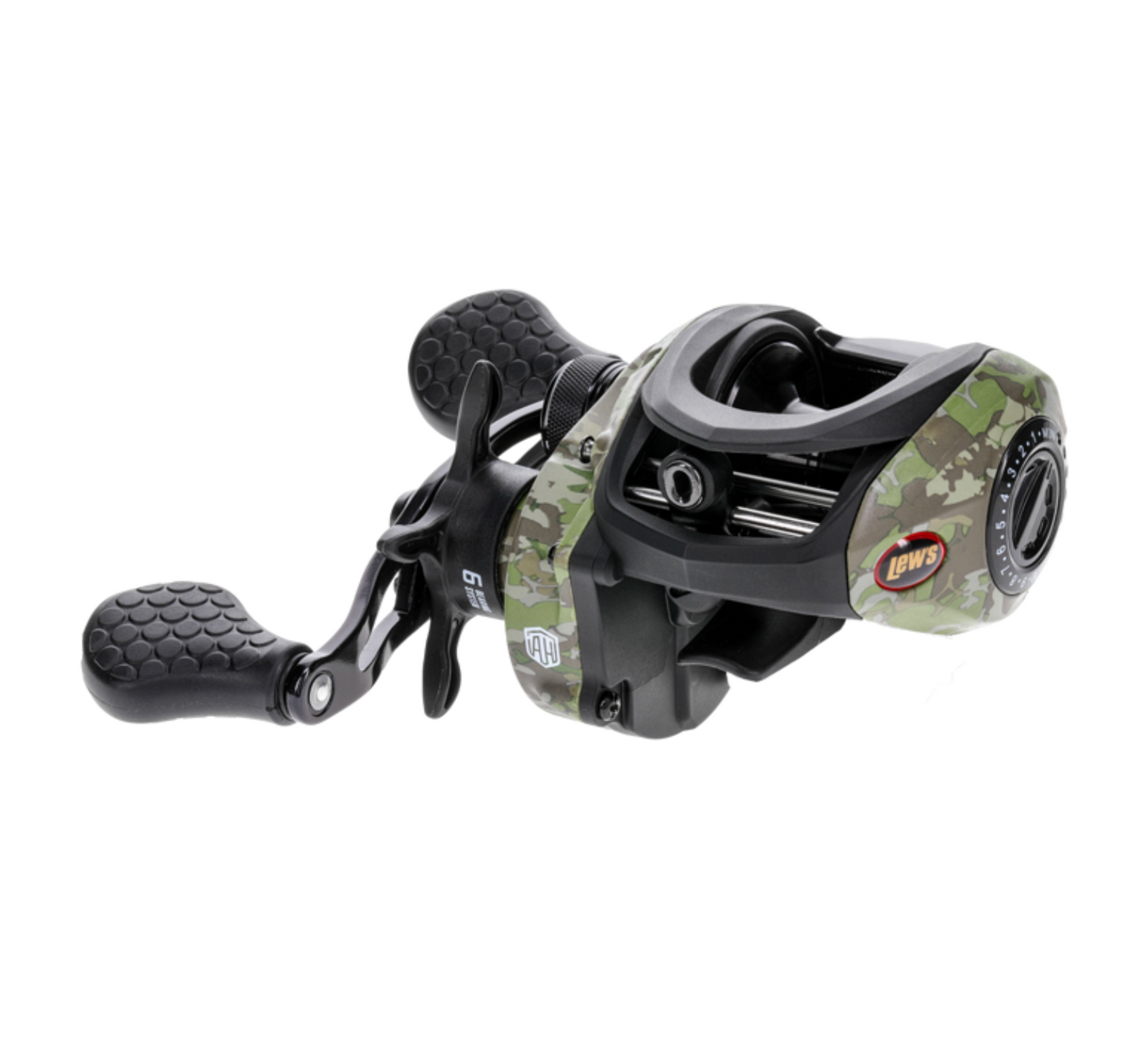 LEW'S AMERICAN HERO CAMOU (GEN 2) BAITCAST REEL - RH