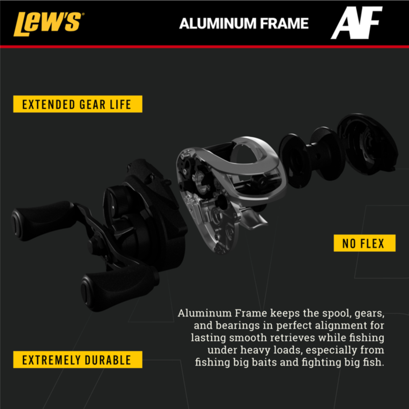 LEW'S BB1 PRO1HL BAITCAST REEL