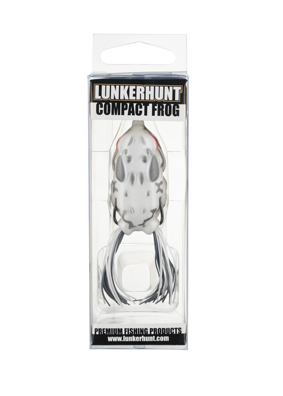 LUNKERHUNT COMPACT FROG 2.25" 1/2OZ - GHOST