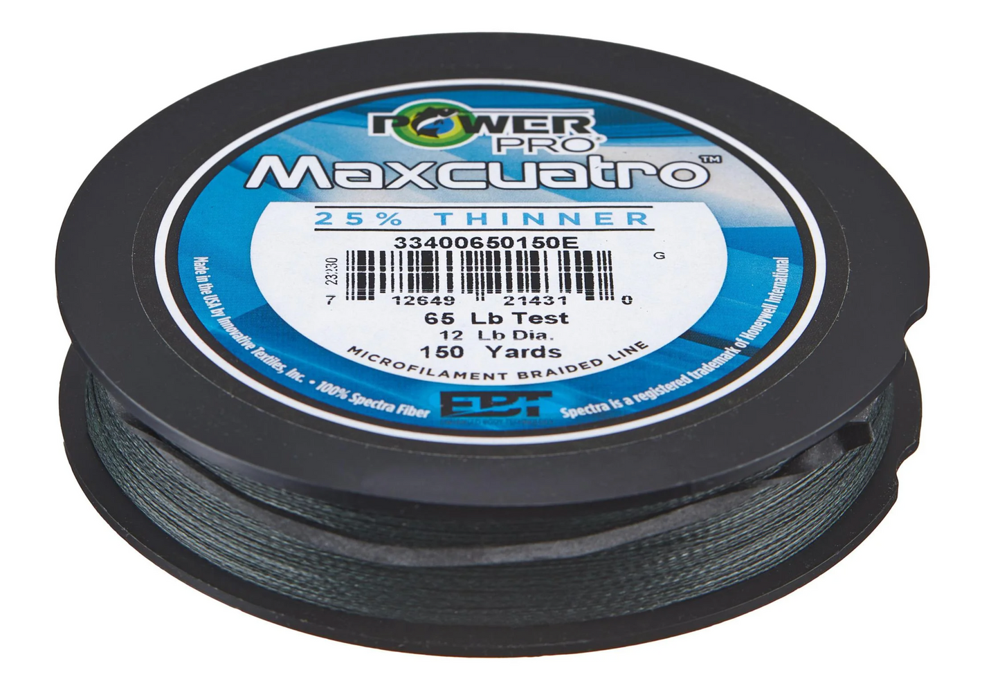 POWERPRO MAXCUATRO MOSS GREEN 100# 1500YDS