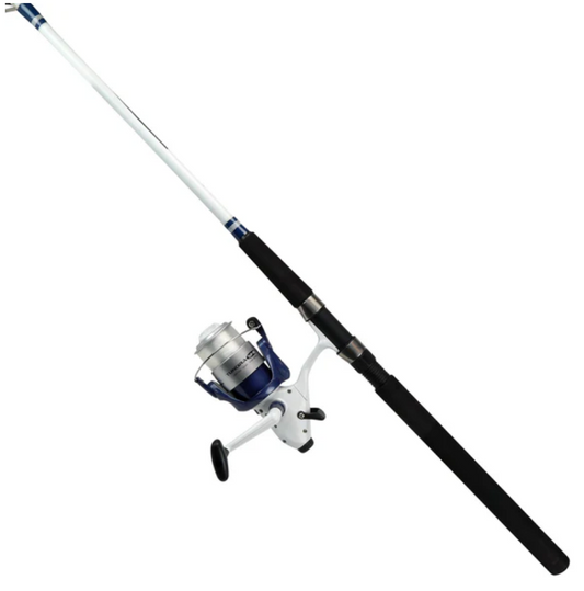 Okuma Tundra HD Spinning Combo on white background