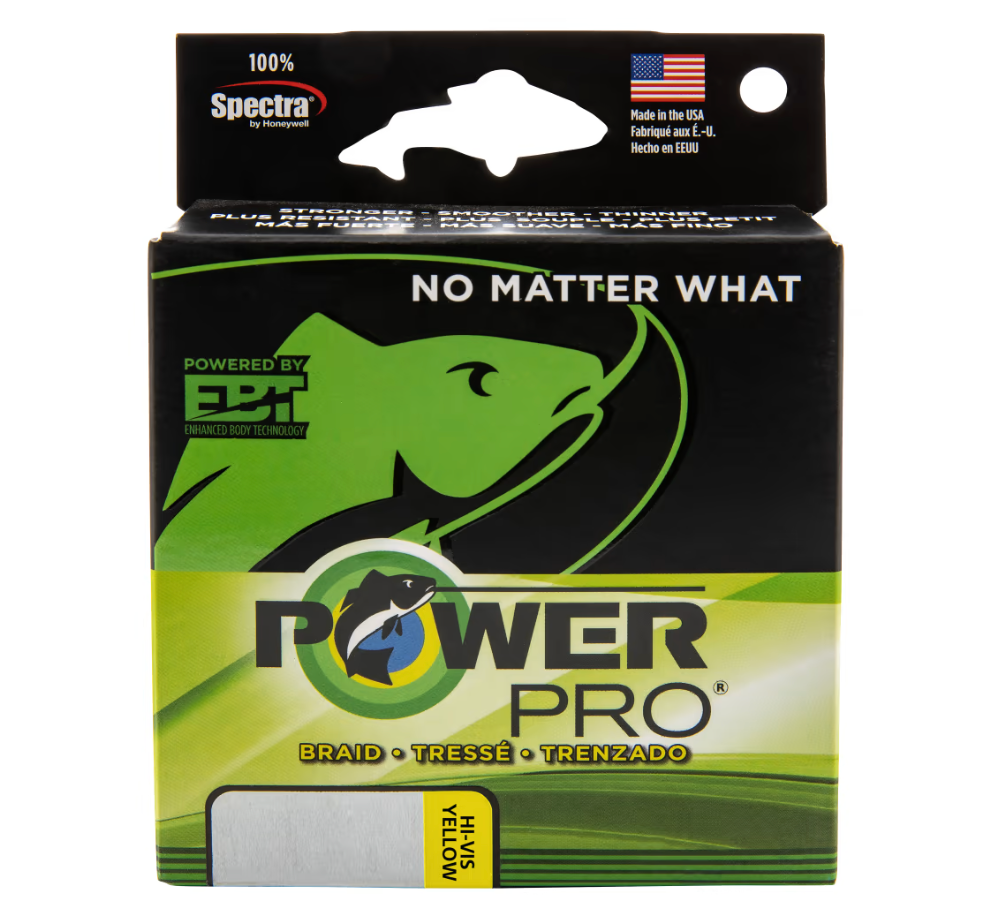 POWERPRO SPECTRA FIBER YELLOW 50# 300YDS