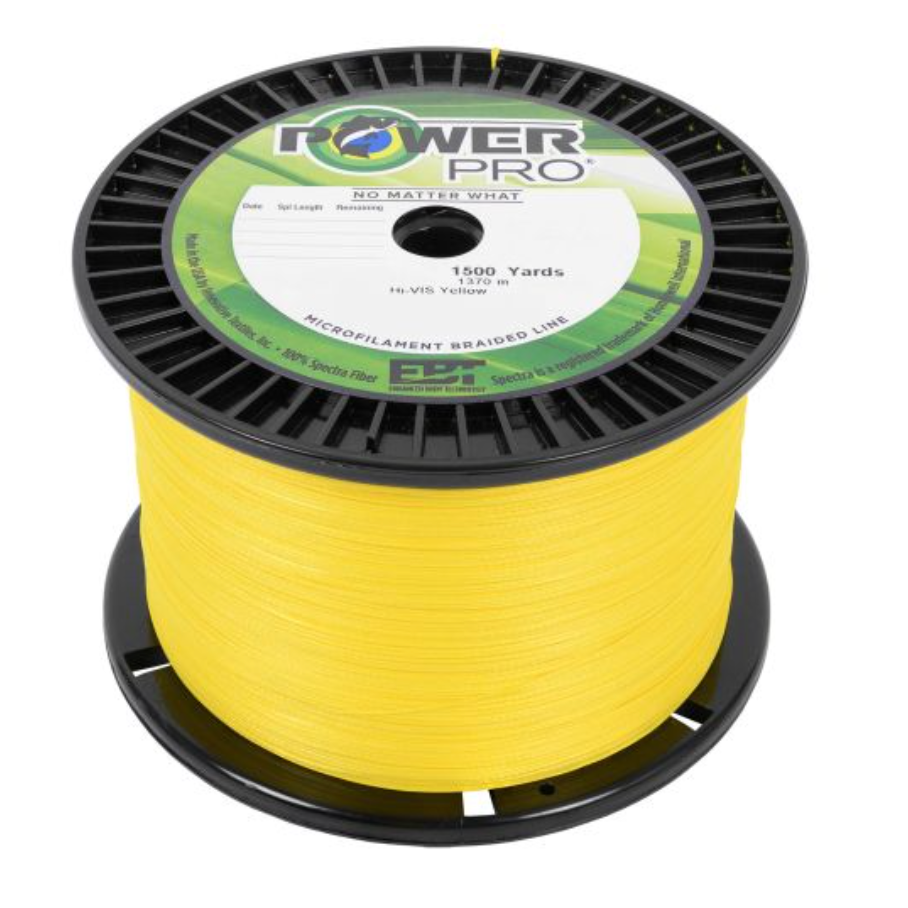 POWERPRO SPECTRA FIBER YELLOW 15# 1500YDS