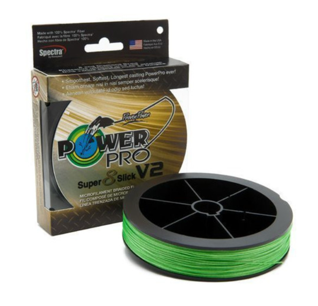 POWERPRO SUPER 8 SLICK V2 AQUA GREEN 80# 1500YDS