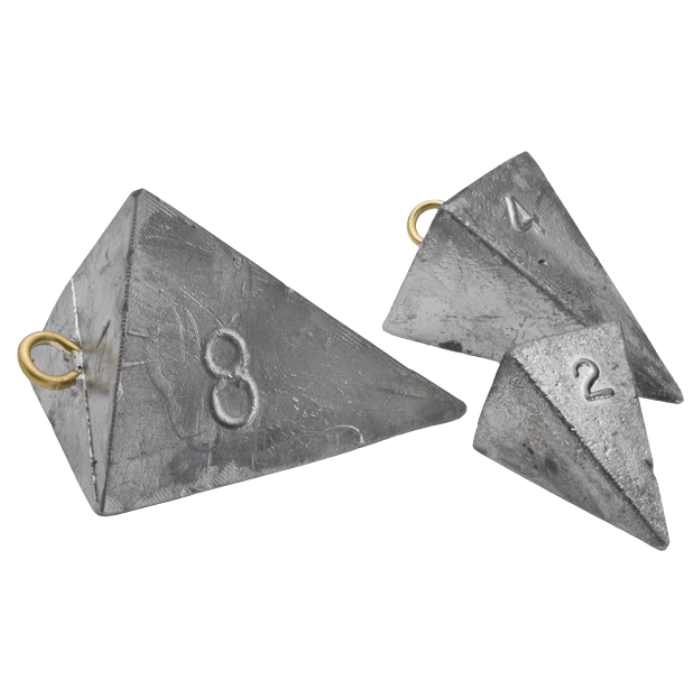 BULLET WEIGHT PYRAMID SINKER 5# BAG 2OZ