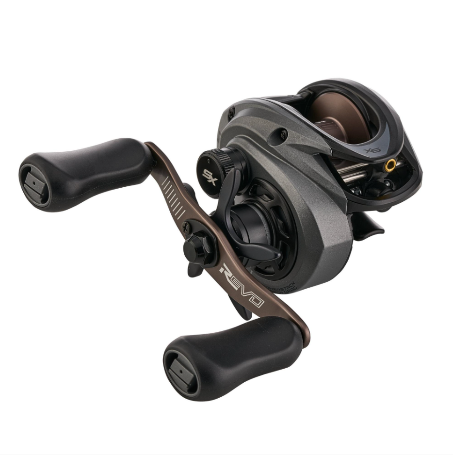 ABU GARCIA REVO 5 SX HS LP BAITCAST REEL RH 10BB 7.3