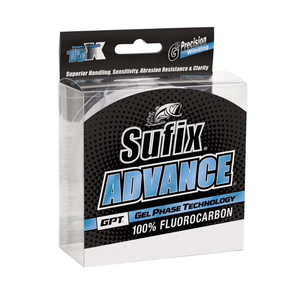SUFIX ADVANCE FLUOROCARBON LEADER CLEAR 14LB 25YDS